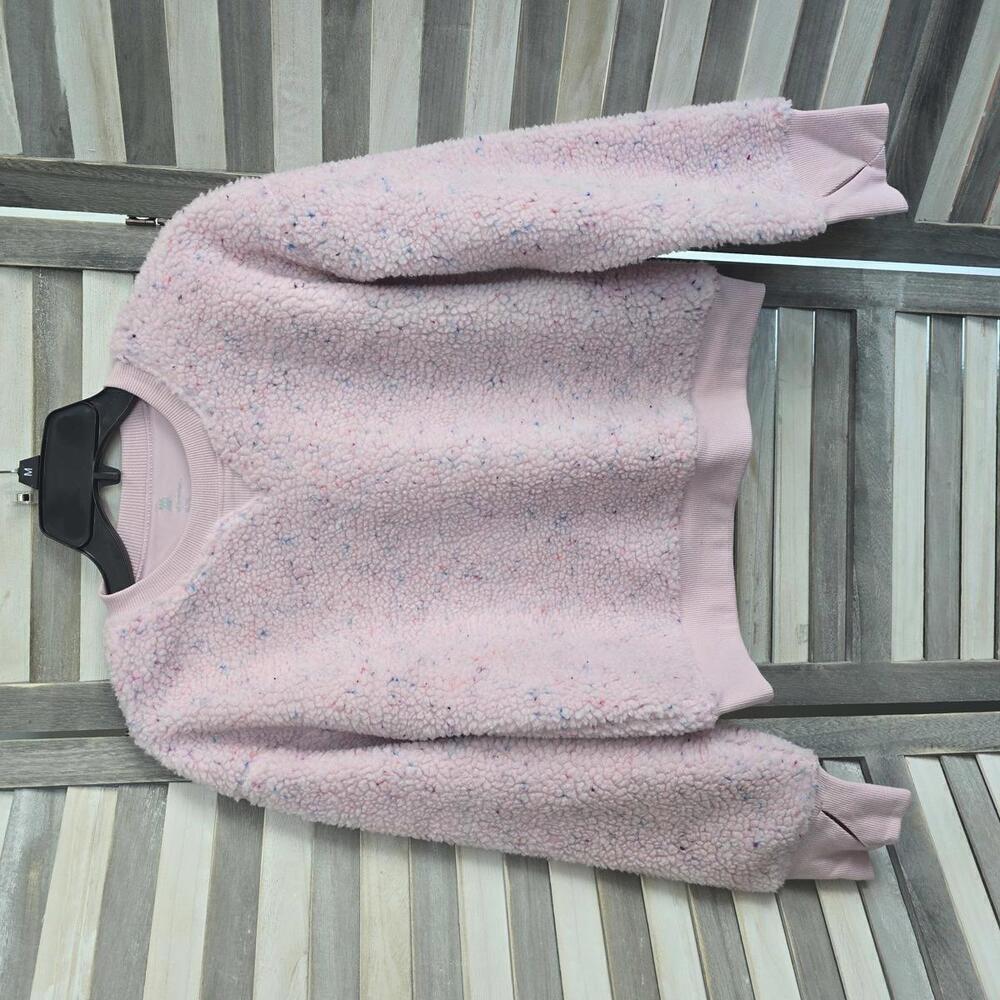 Sherpa Shearling Crewneck Lined Sweatshirt | All in Motion | X Large (14)